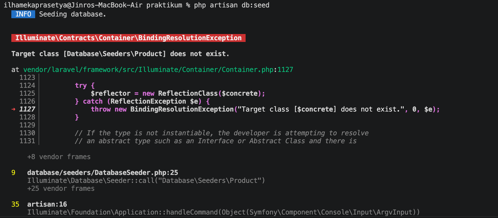 Laravel Setup